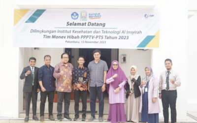 Rektor IKTA Sambut tim Monitoring dan Evaluasi Program Bantuan Hibah PPPTV-PTS Tahun 2023