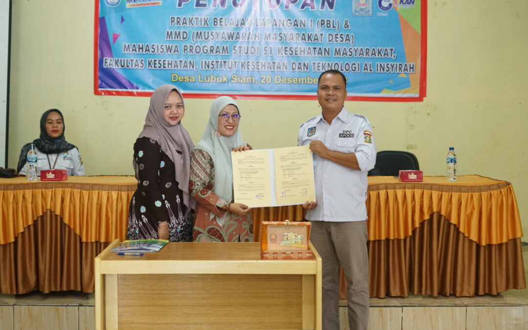 Berkolaborasi dalam Pemberdayaan Masyarakat Desa, IKTA Jalin Kerjasama dengan Pemerintah Desa Lubuk Siam