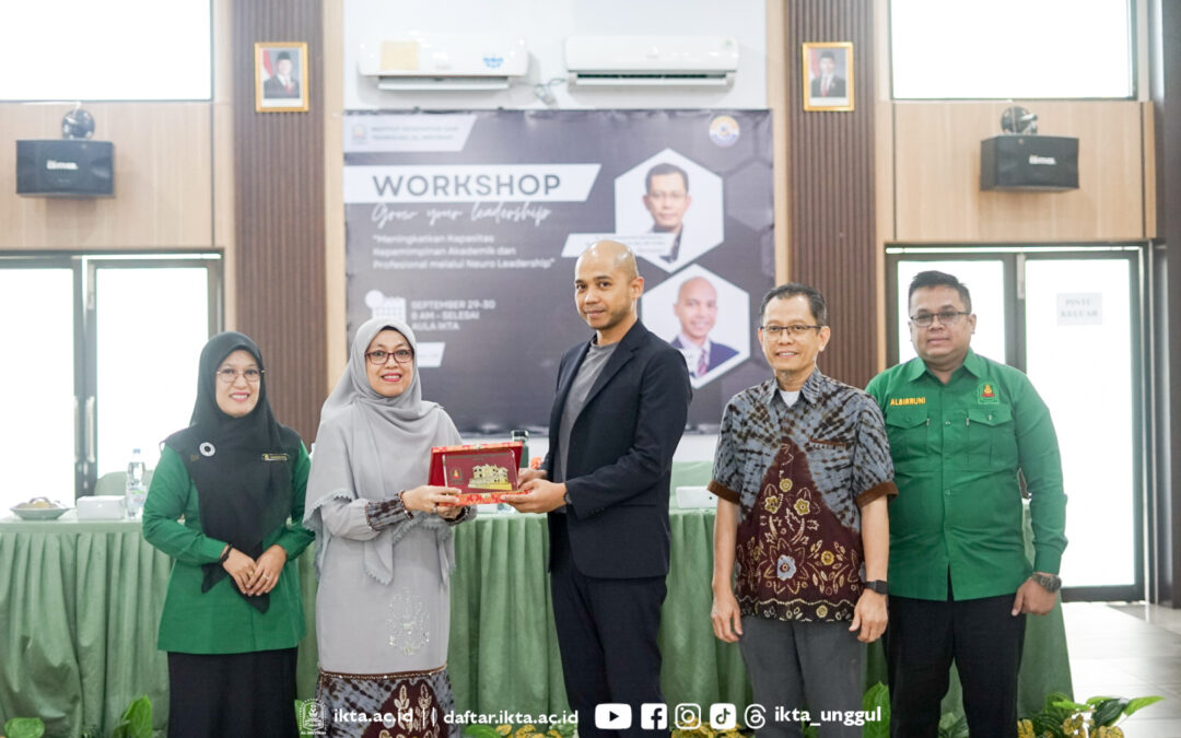 Perkuat Kualitas SDM, Rektor IKTA Membuka Kegiatan Workshop Neuro Leadership bagi Civitas dan Mahasiswa Pascasarjana