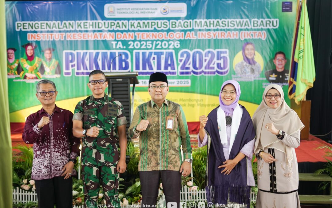 PKKMB 2025 IKTA telah Resmi dibuka: Penguatan Karakter menjadi Kunci utama menciptakan Ahli Teknologi dan Kesehatan yang profesional