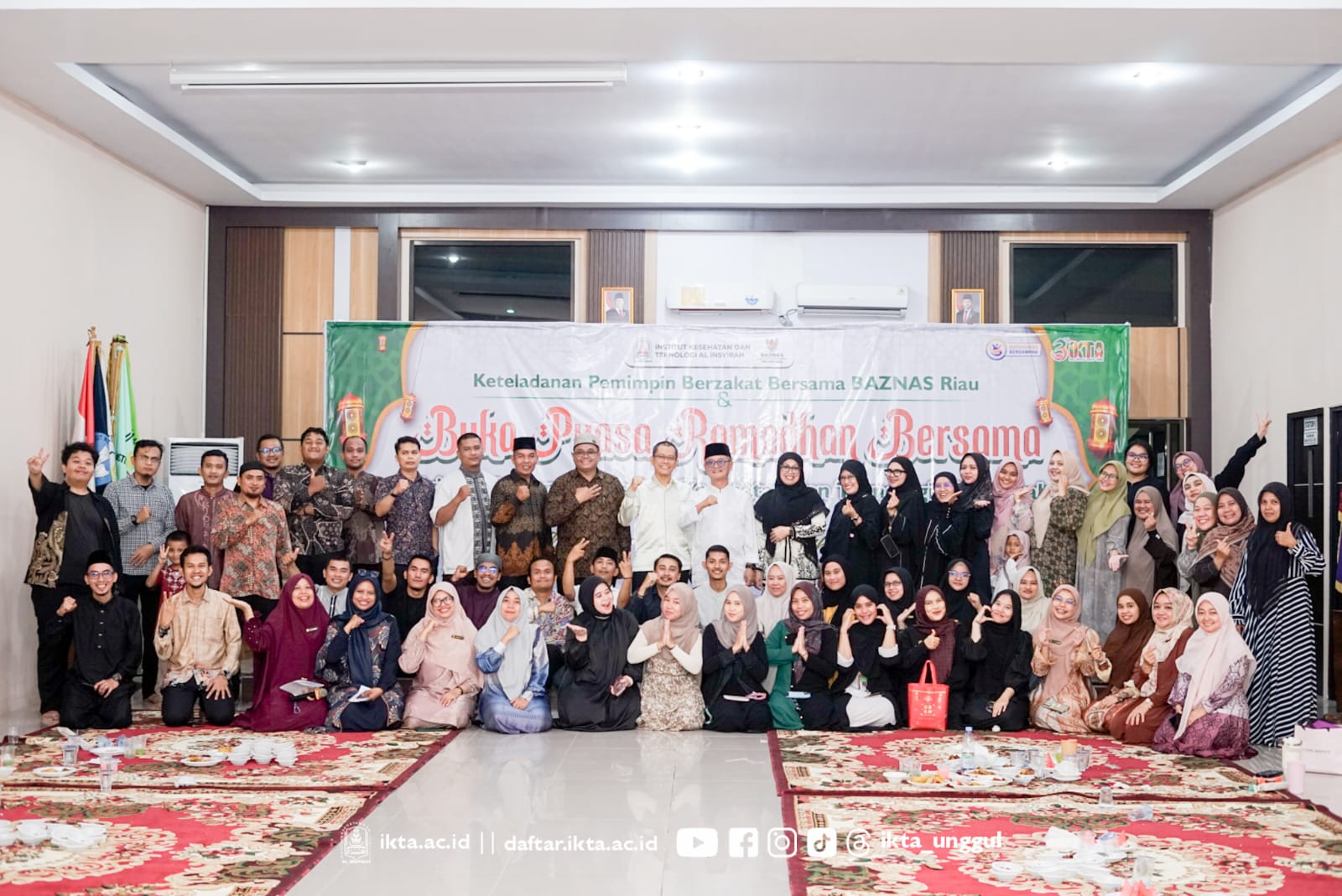 IKTA Gelar Buka Puasa Bersama dan Program Baznas Riau “Keteladanan Pemimpin Berzakat”