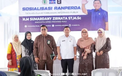 Dukung Keterbukaan Informasi Publik, Rektor IKTA Dampingi Sosialisasi Ranperda Keterbukaan Informasi oleh DPRD Riau