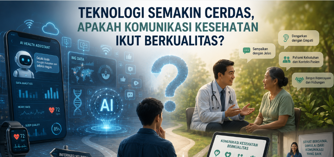 Teknologi Semakin Cerdas, Apakah Komunikasi Kesehatan Ikut Berkualitas?