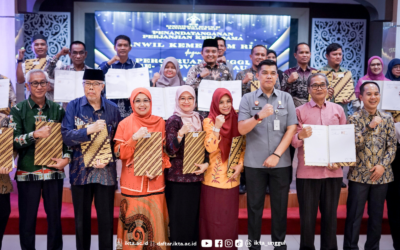 Rektor IKTA Tandatangani Perjanjian Kerjasama dengan Kantor Wilayah Kementerian Hukum Riau