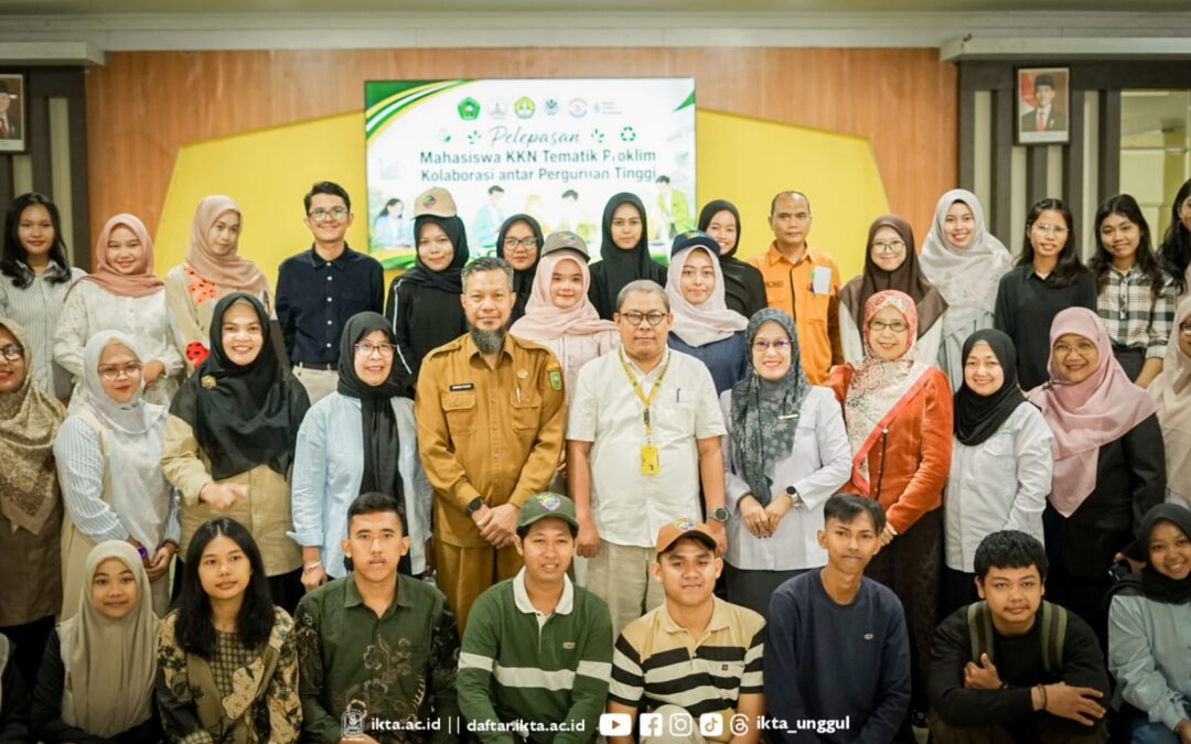 IKTA Terjunkan 10 Mahasiswa dalam KKN Tematik ProKlim Kolaborasi Empat Perguruan Tinggi